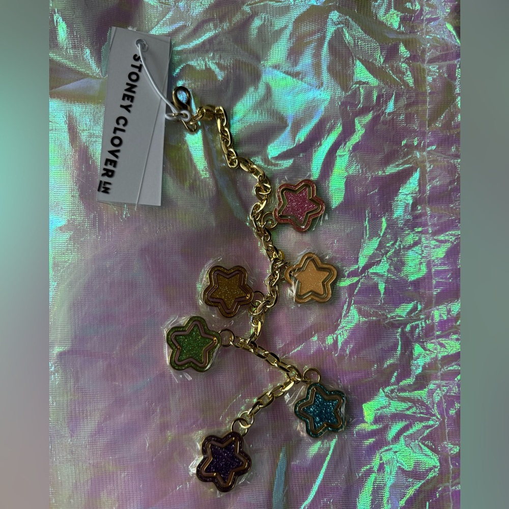 Stoney Clover Lane Star Keychain